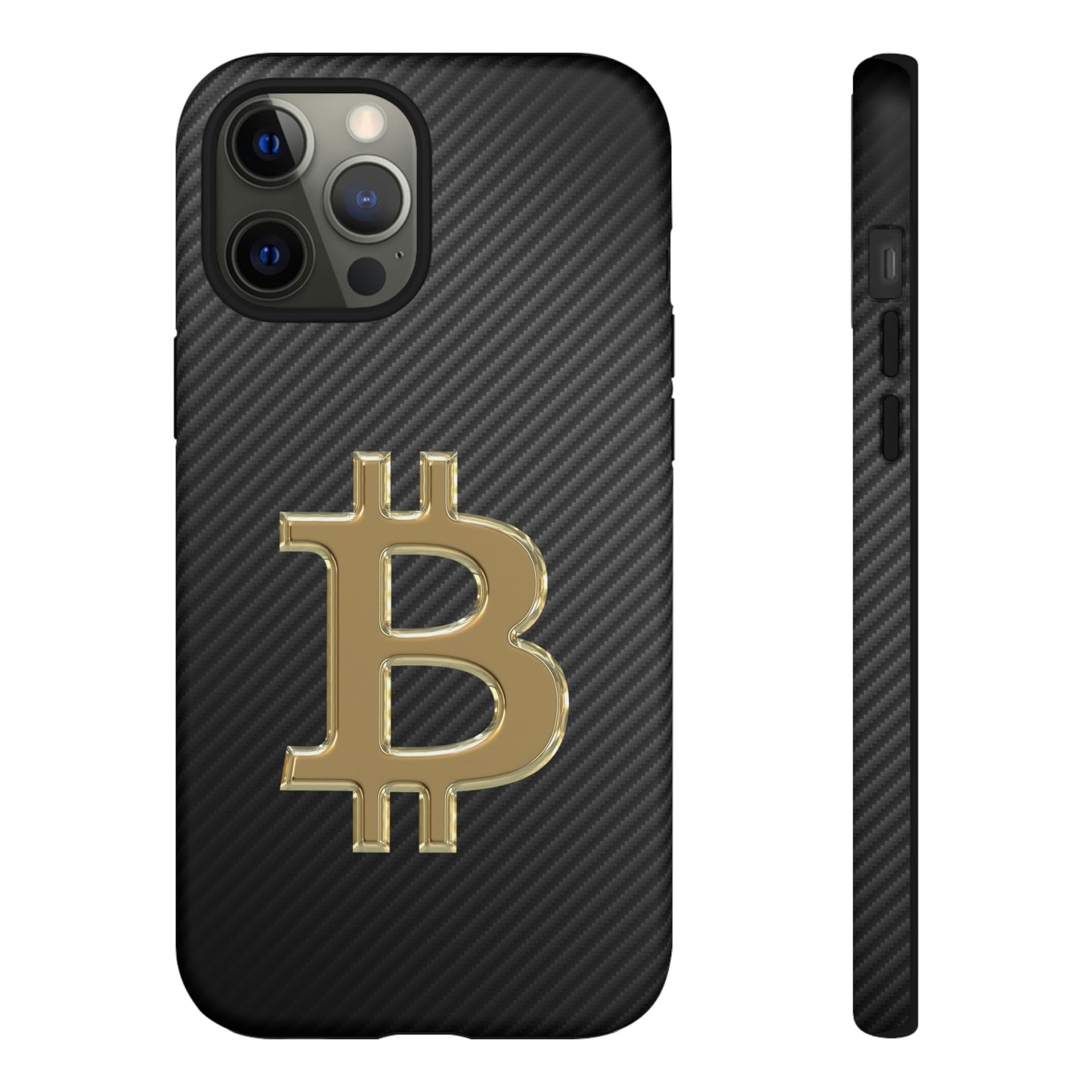 Bitcoin Carbon Fiber Gold Case In N Out Crypto
