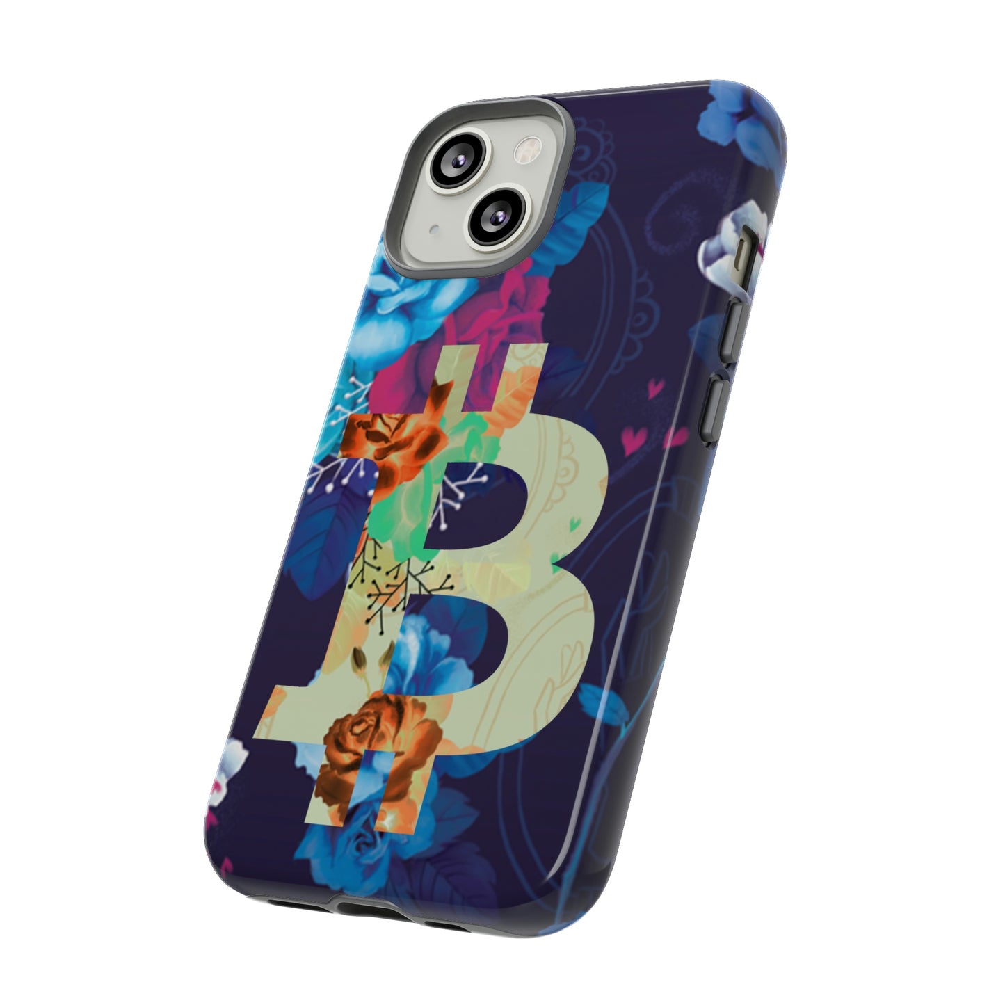 Bitcoin Flowers Art Case In N Out Crypto