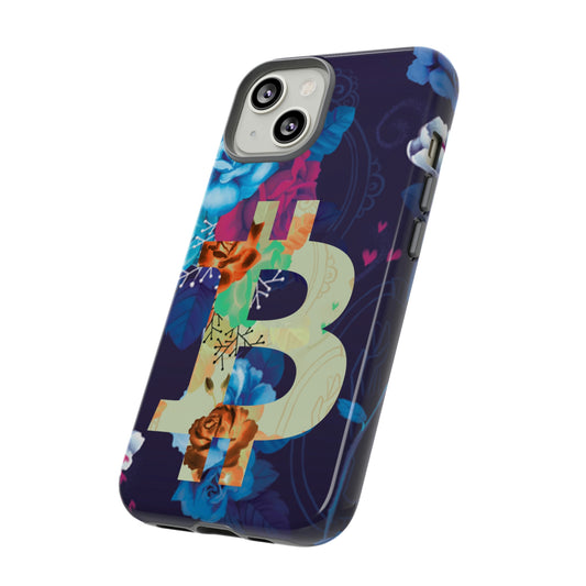 Bitcoin Flowers Art Case In N Out Crypto