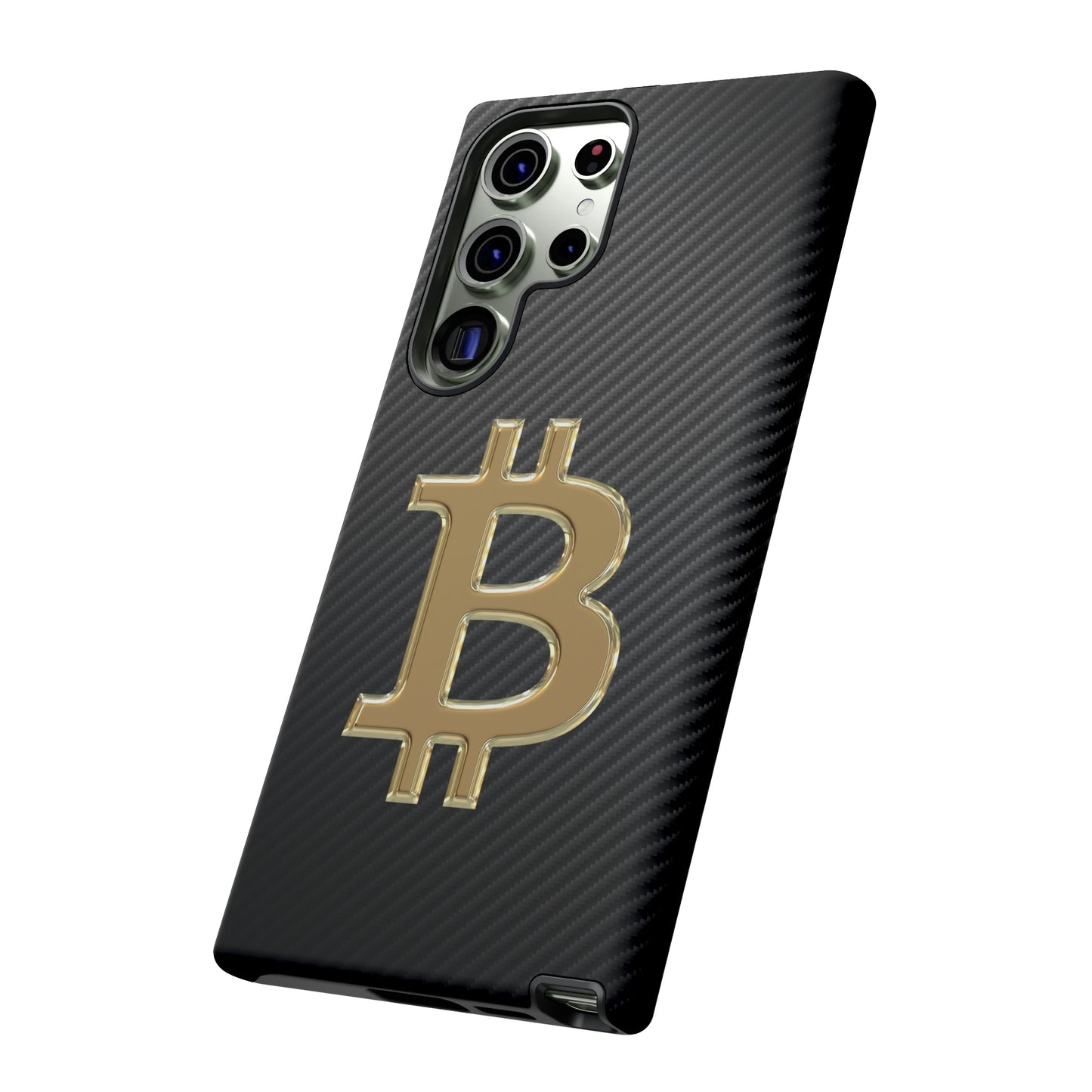Bitcoin Carbon Fiber Gold Case In N Out Crypto