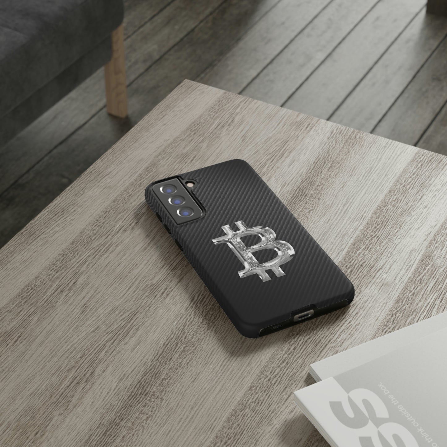 Bitcoin Carbon Fiber Tough Case In N Out Crypto