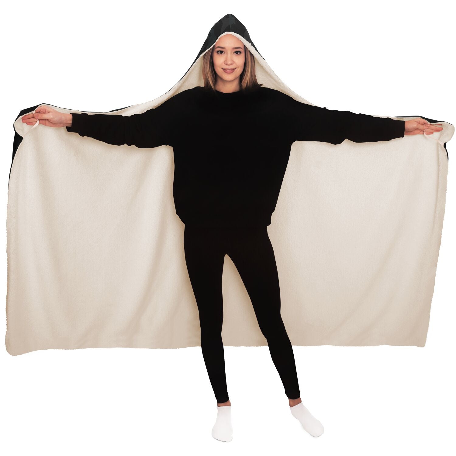 Xrp Army Dark Camo Hooded Blanket Subliminator