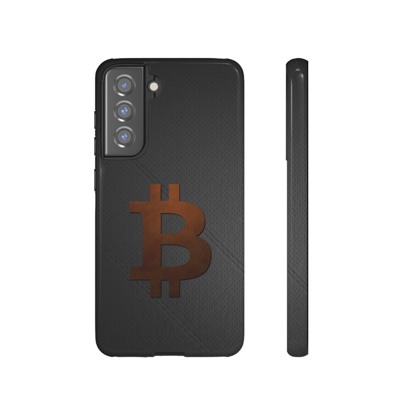 Bitcoin Brown Leather Case In N Out Crypto