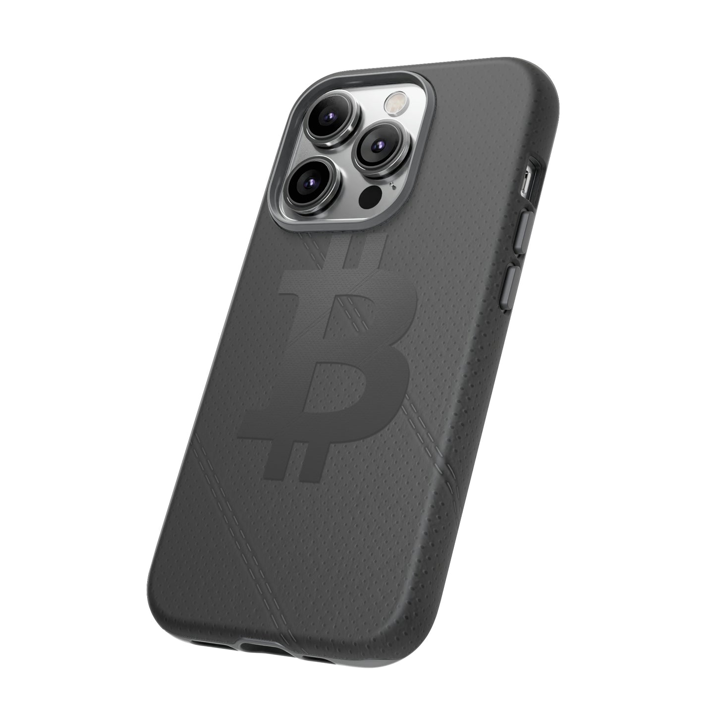 Bitcoin Leather Phone Case In N Out Crypto