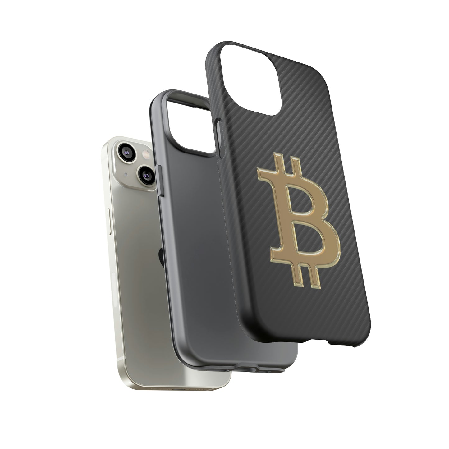 Bitcoin Carbon Fiber Gold Case In N Out Crypto
