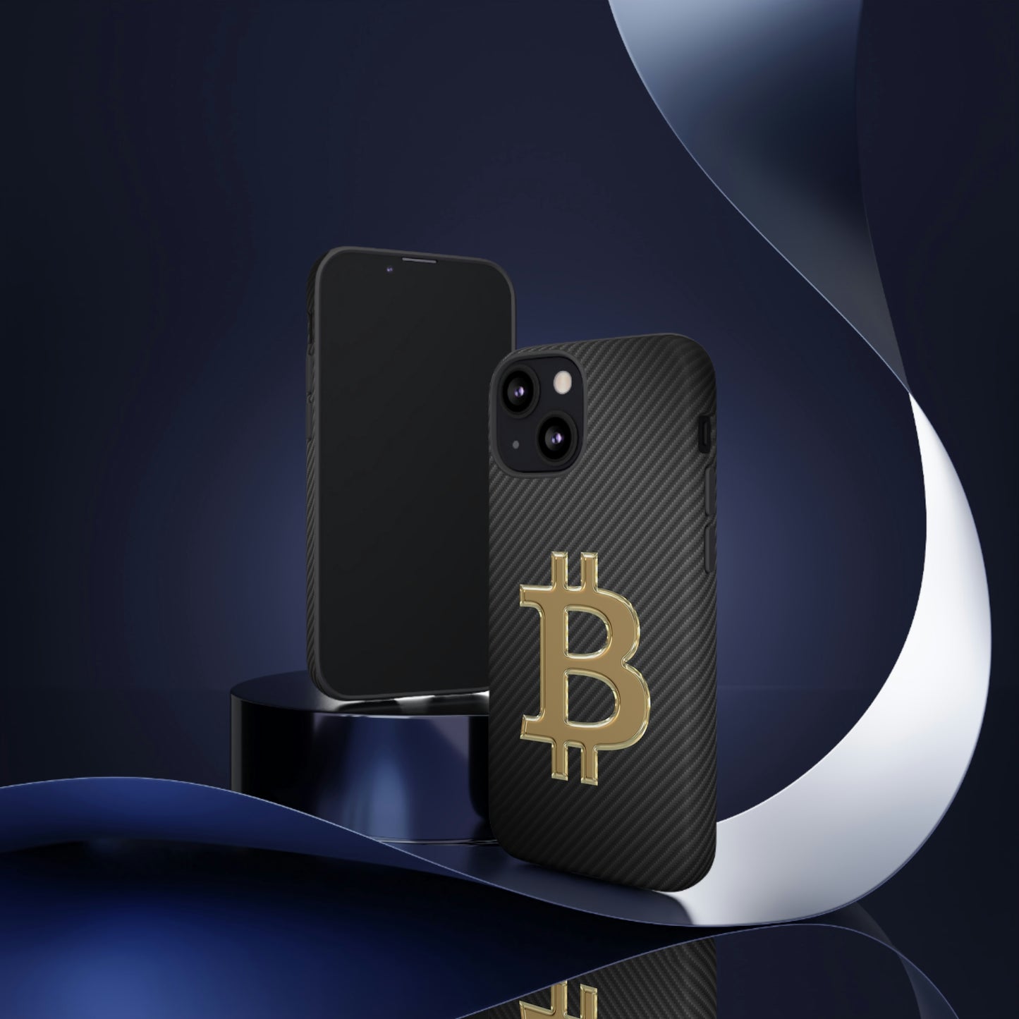 Bitcoin Carbon Fiber Gold Case In N Out Crypto