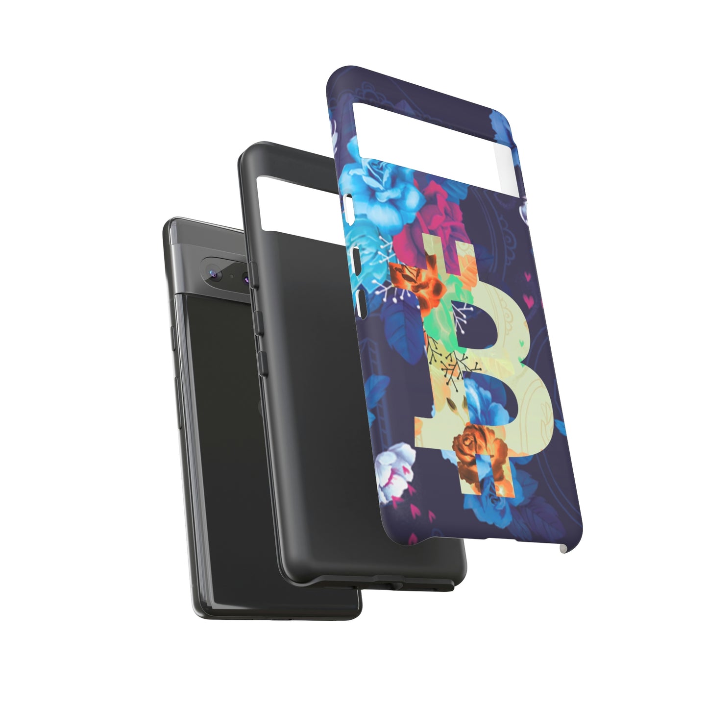 Bitcoin Flowers Art Case In N Out Crypto