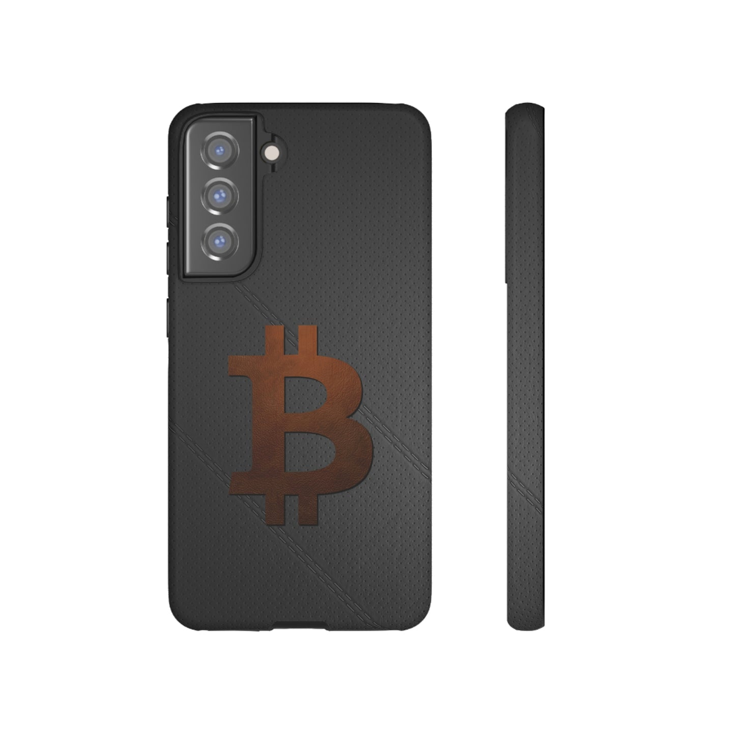 Bitcoin Brown Leather Case In N Out Crypto