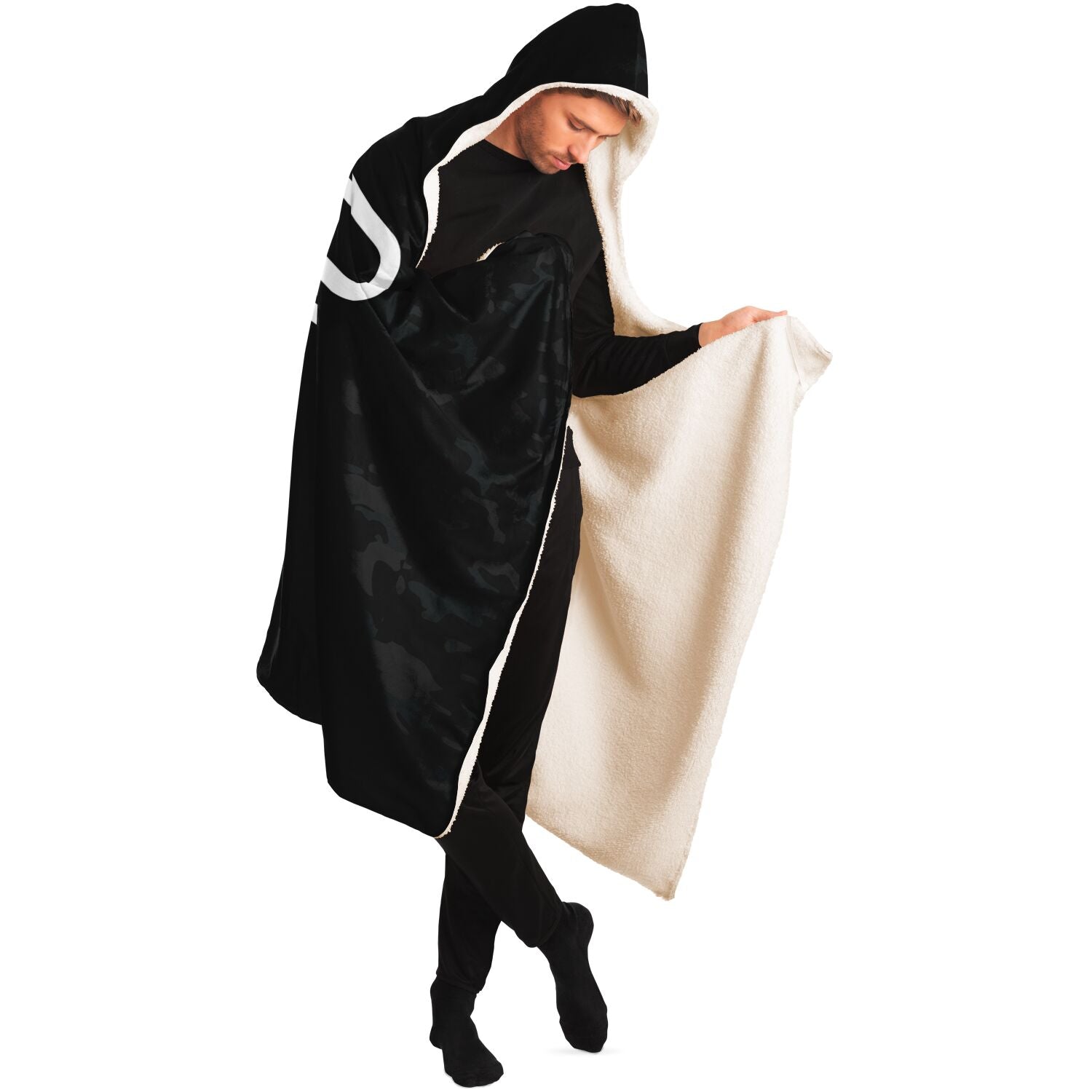Xrp Army Dark Camo Hooded Blanket Subliminator