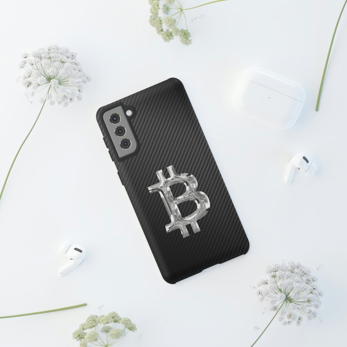Bitcoin Carbon Fiber Tough Case In N Out Crypto