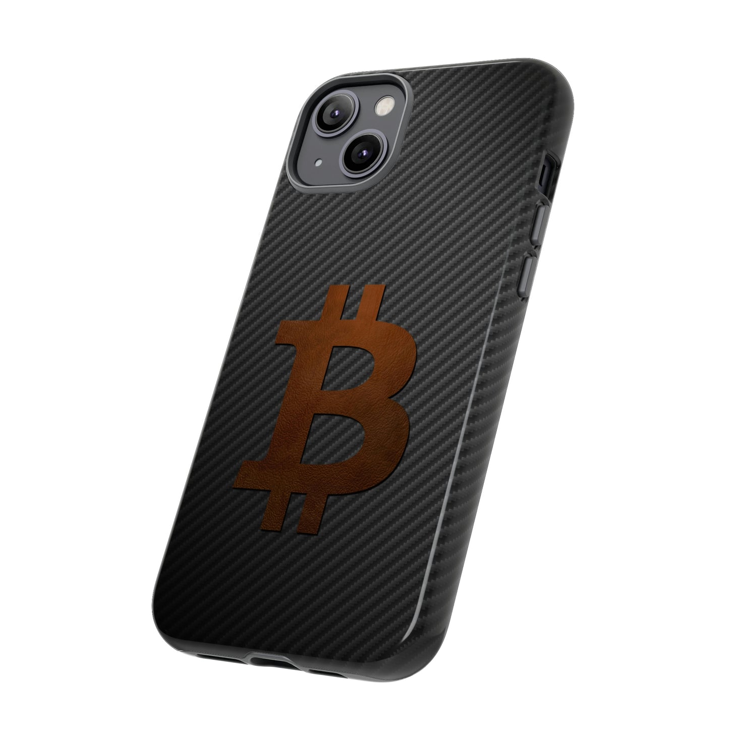 Bitcoin Fiber Brown Leather Case In N Out Crypto