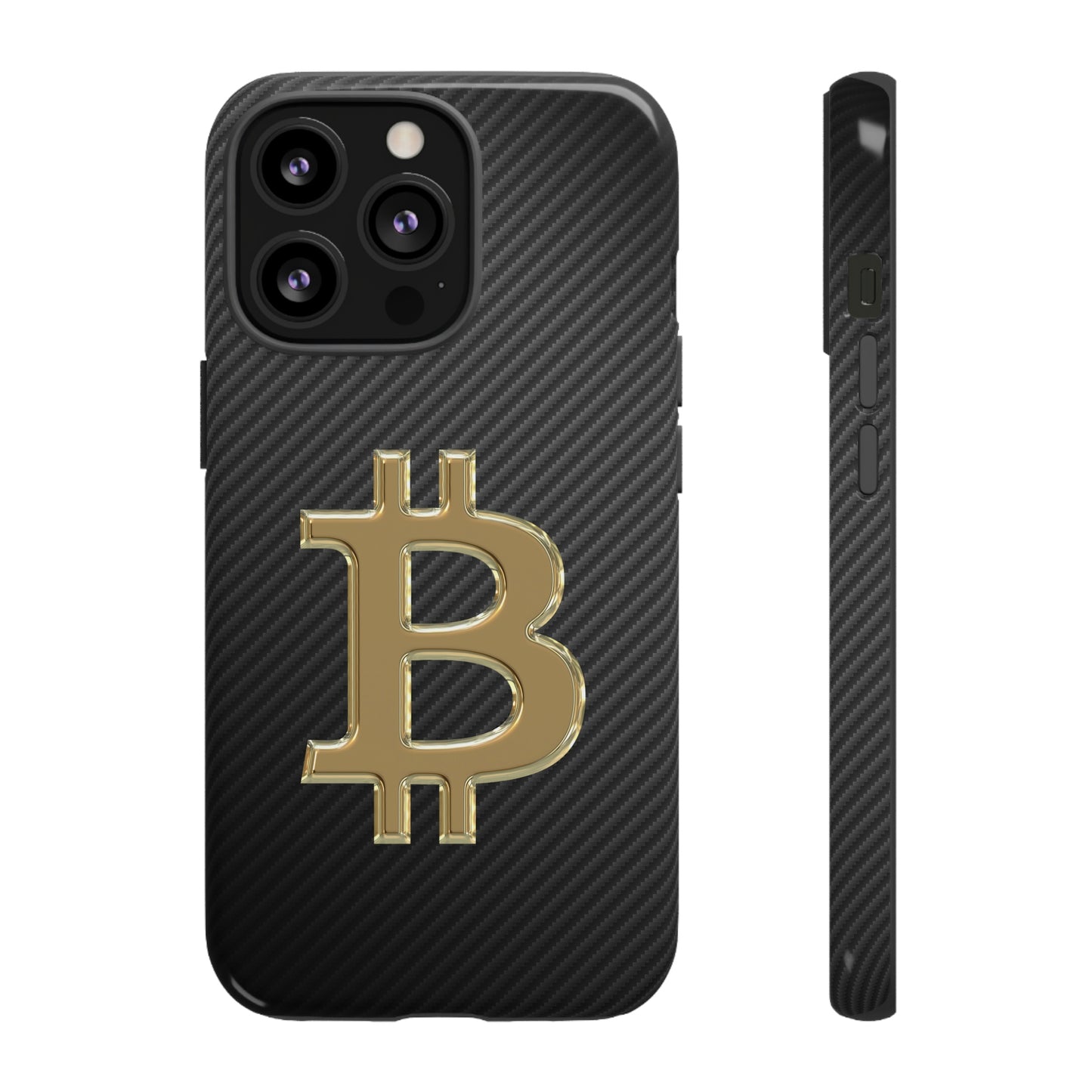 Bitcoin Carbon Fiber Gold Case In N Out Crypto
