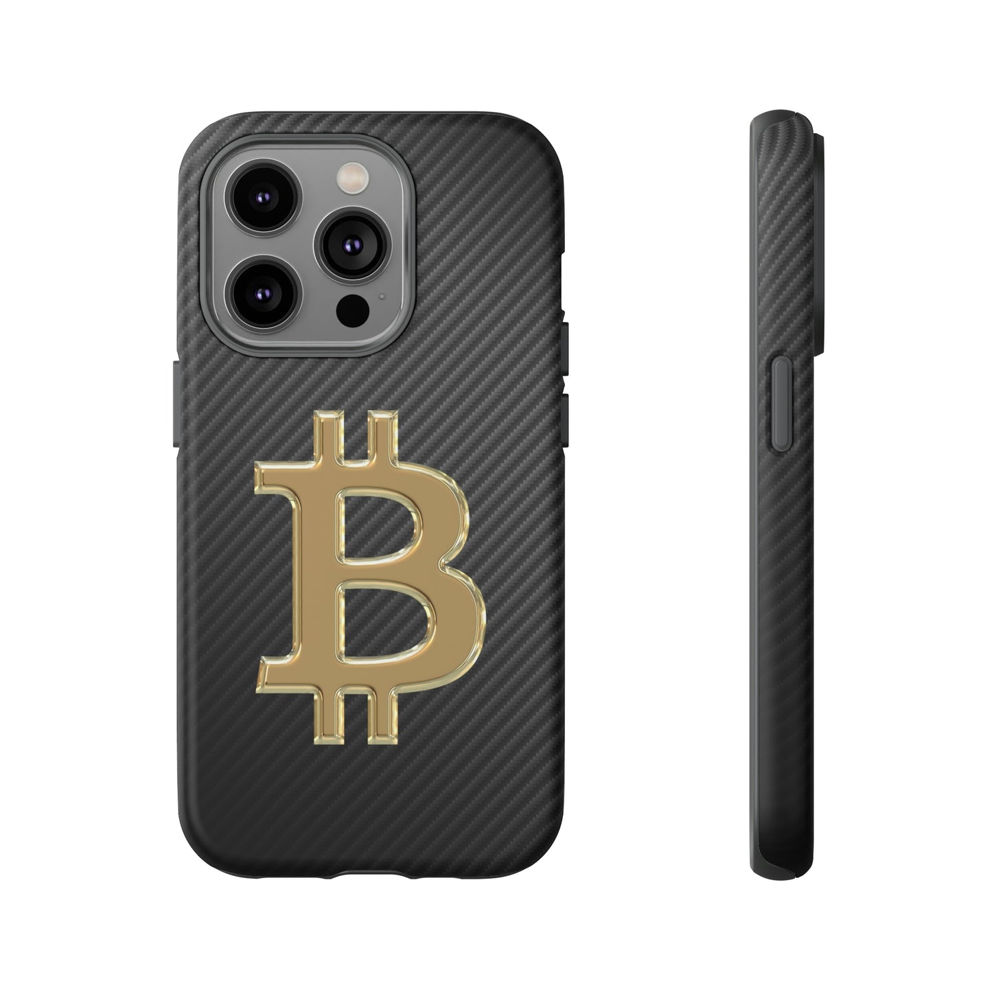 Bitcoin Carbon Fiber Gold Case In N Out Crypto