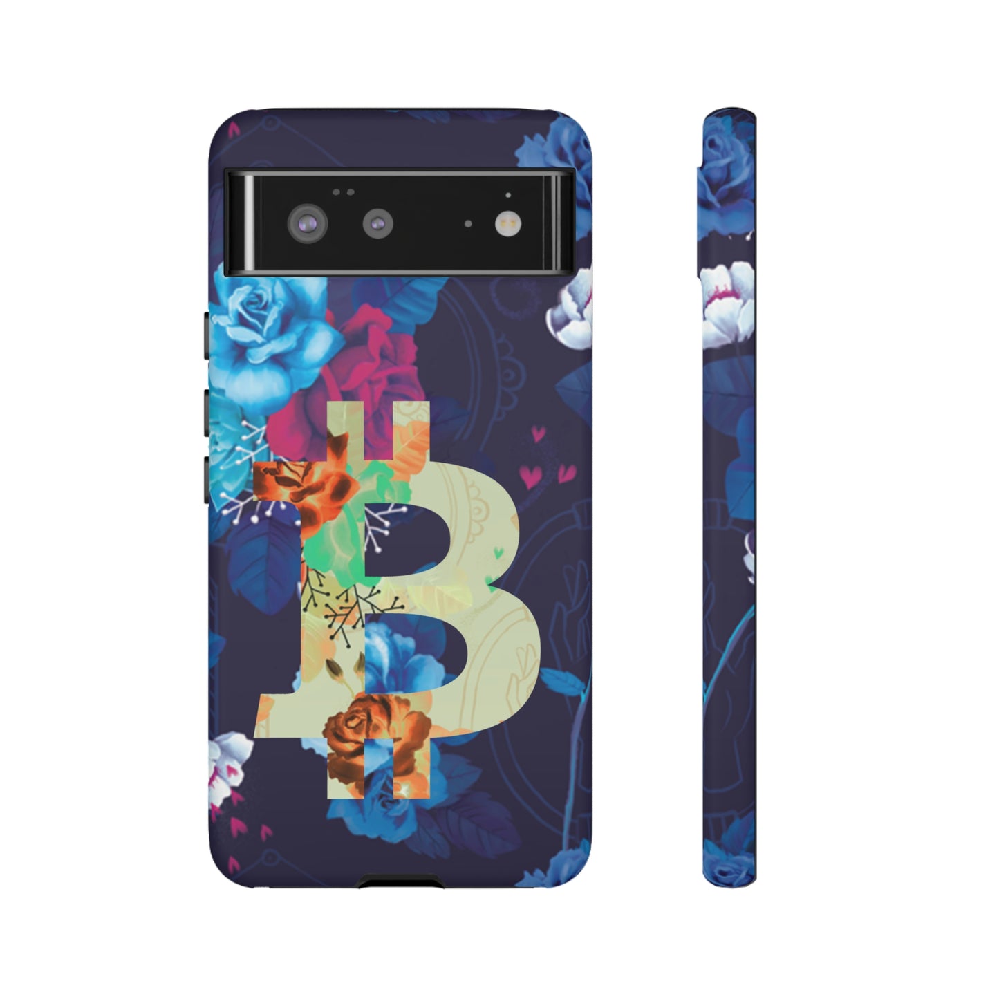 Bitcoin Flowers Art Case In N Out Crypto