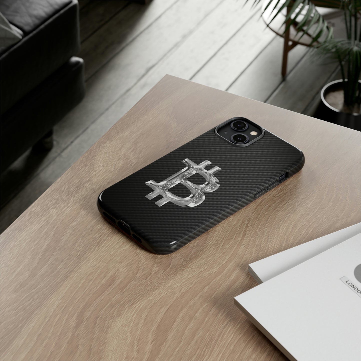 Bitcoin Carbon Fiber Tough Case In N Out Crypto