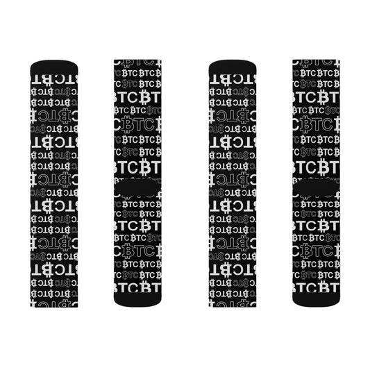 Bitcoin Dubai Socks Printify