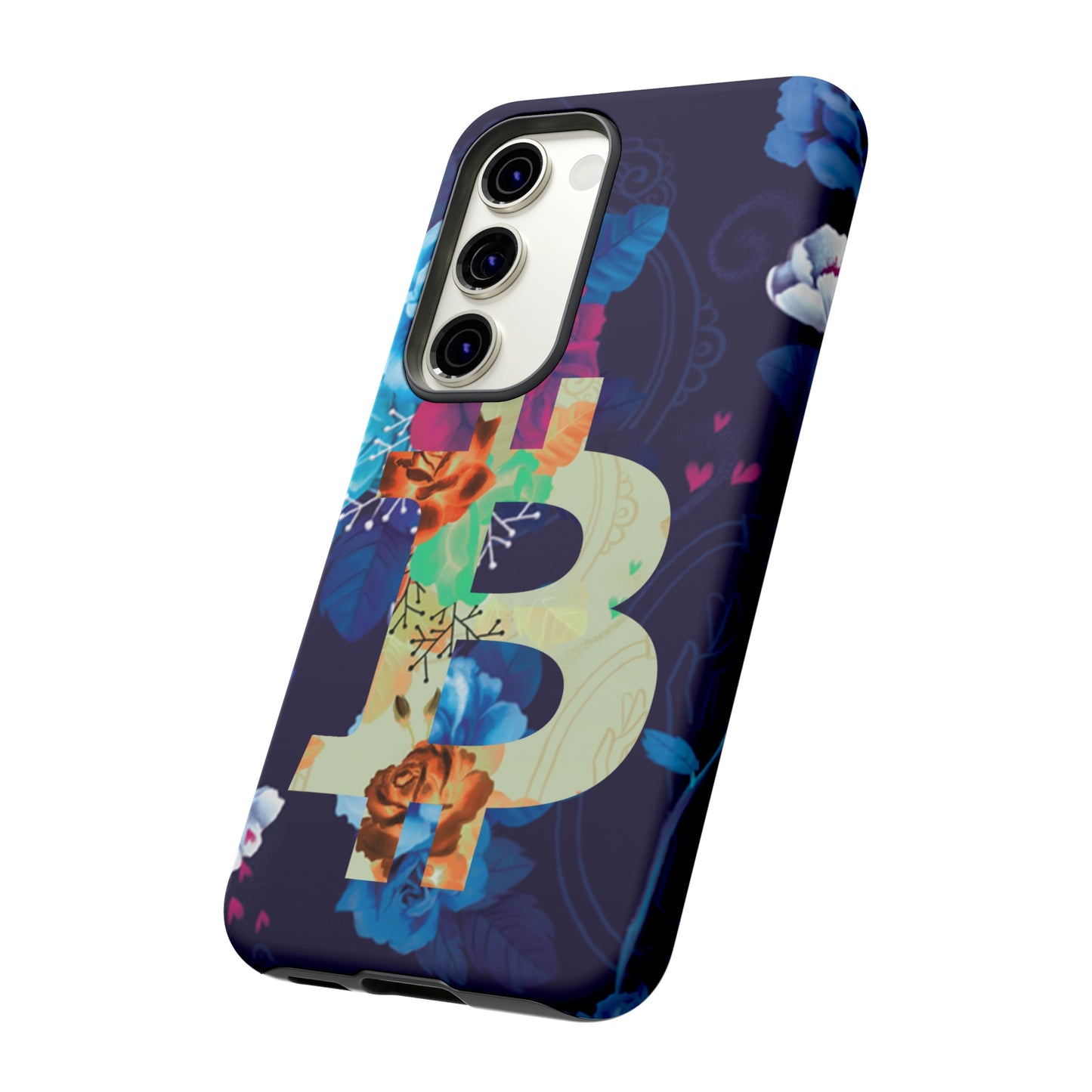 Bitcoin Flowers Art Case In N Out Crypto