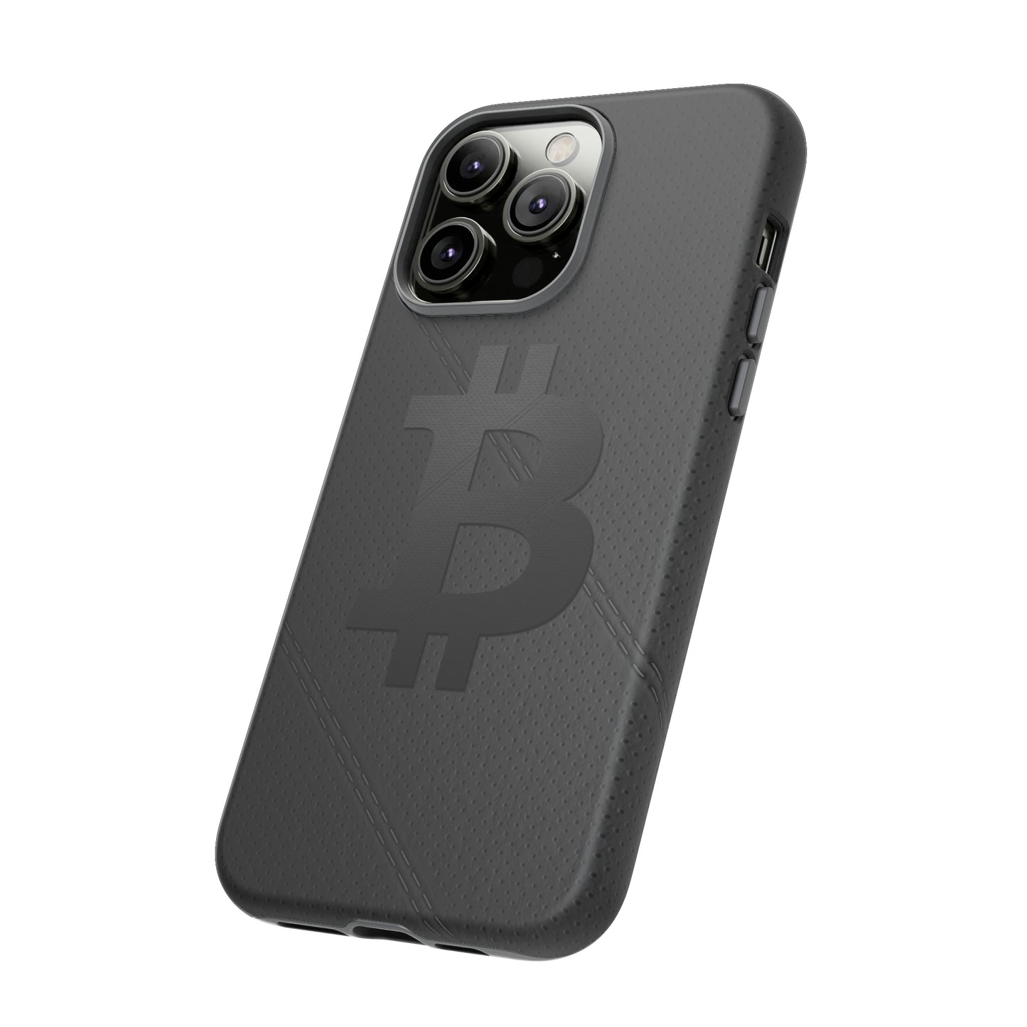 Bitcoin Leather Phone Case In N Out Crypto