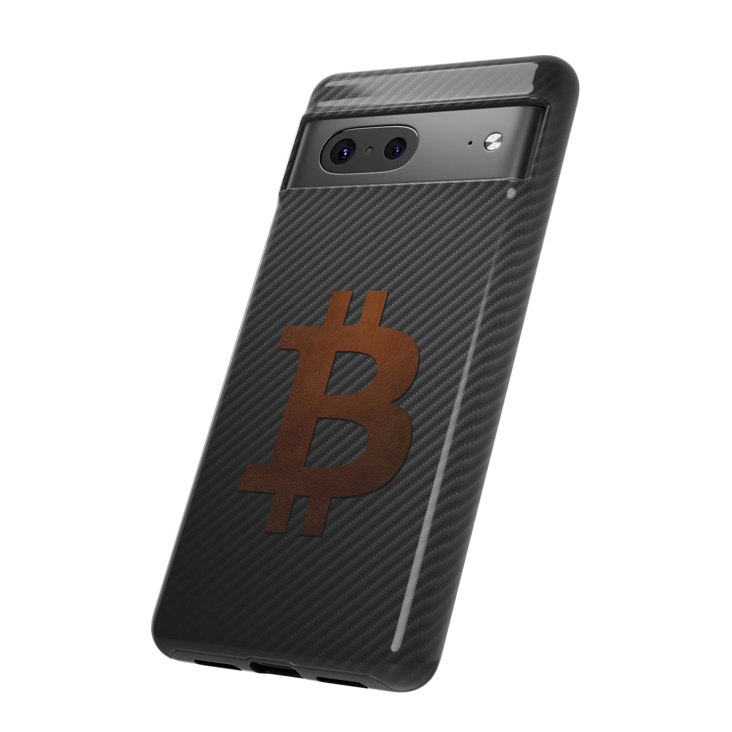 Bitcoin Fiber Brown Leather Case In N Out Crypto