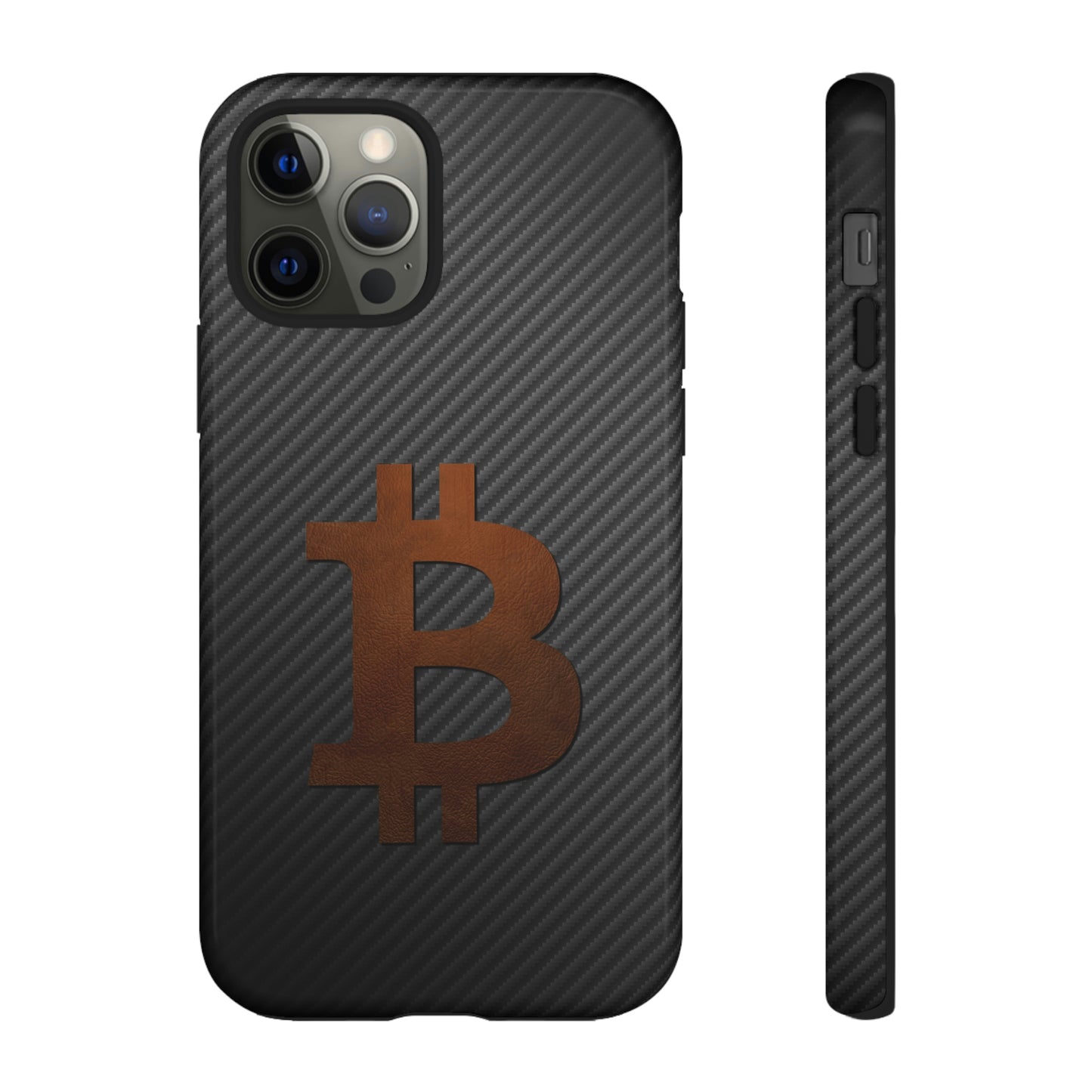 Bitcoin Fiber Brown Leather Case In N Out Crypto