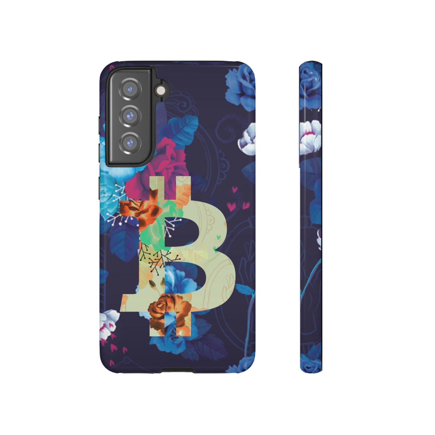 Bitcoin Flowers Art Case In N Out Crypto