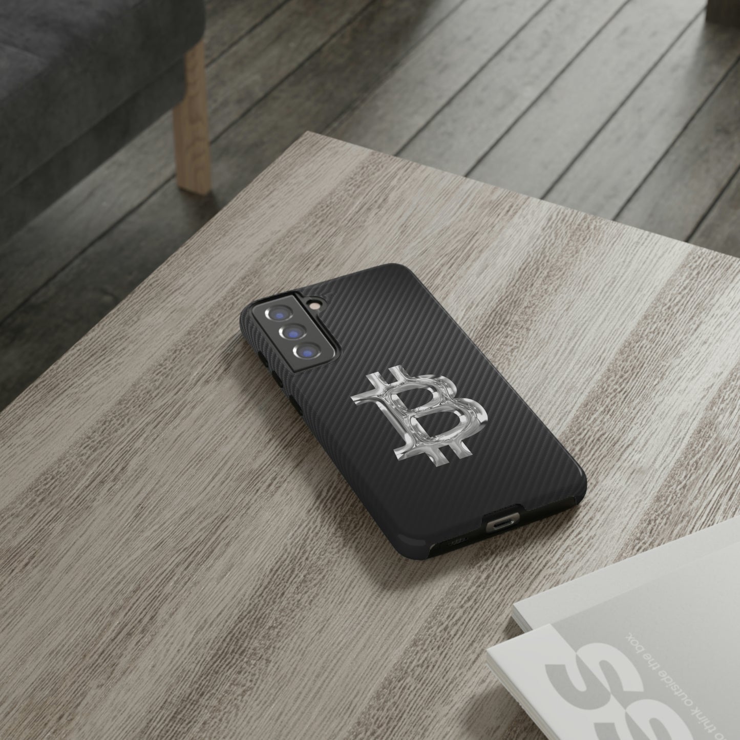 Bitcoin Carbon Fiber Tough Case In N Out Crypto