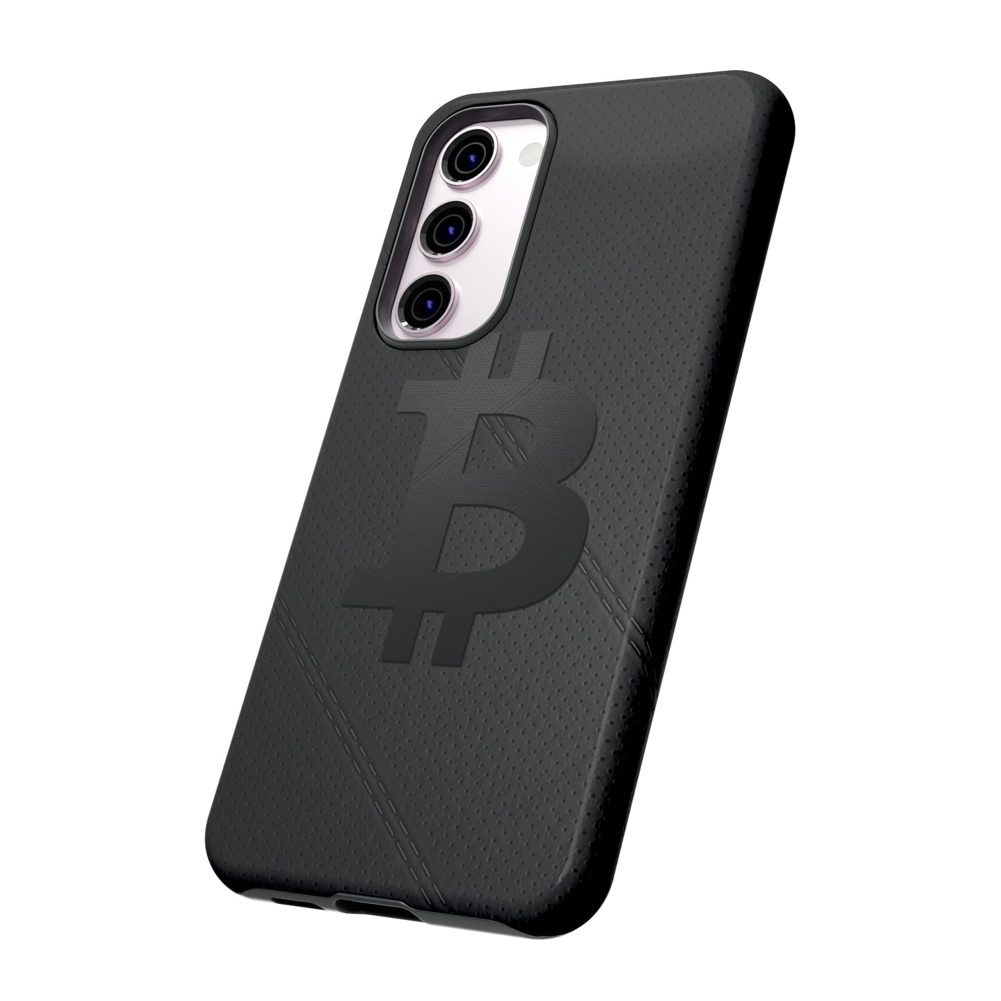 Bitcoin Leather Phone Case In N Out Crypto