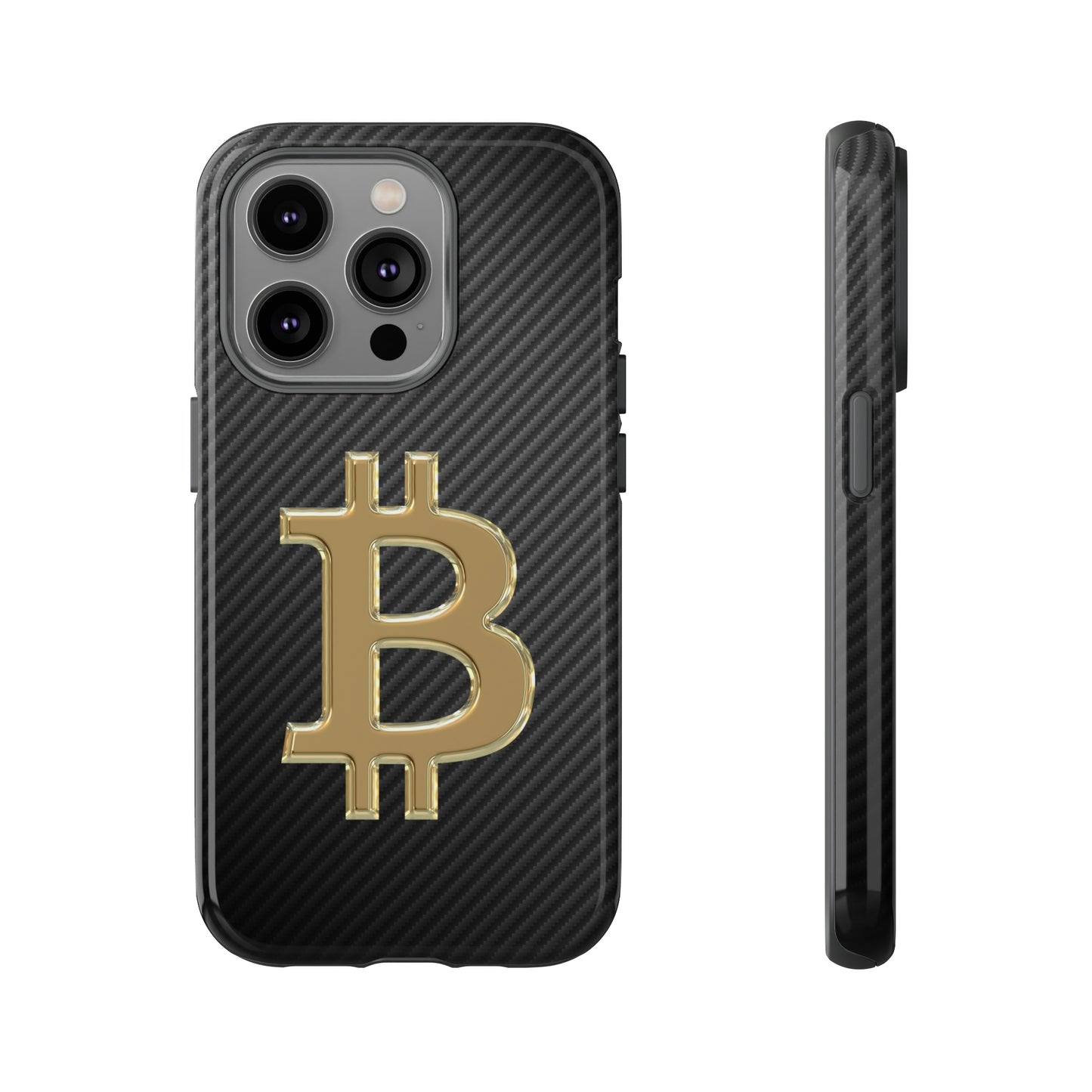 Bitcoin Carbon Fiber Gold Case In N Out Crypto