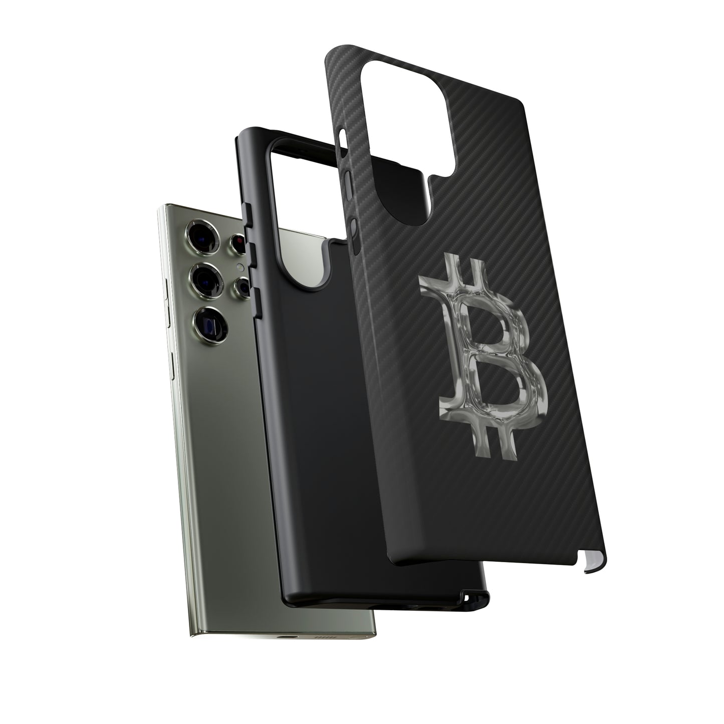 Bitcoin Carbon Fiber Tough Case In N Out Crypto