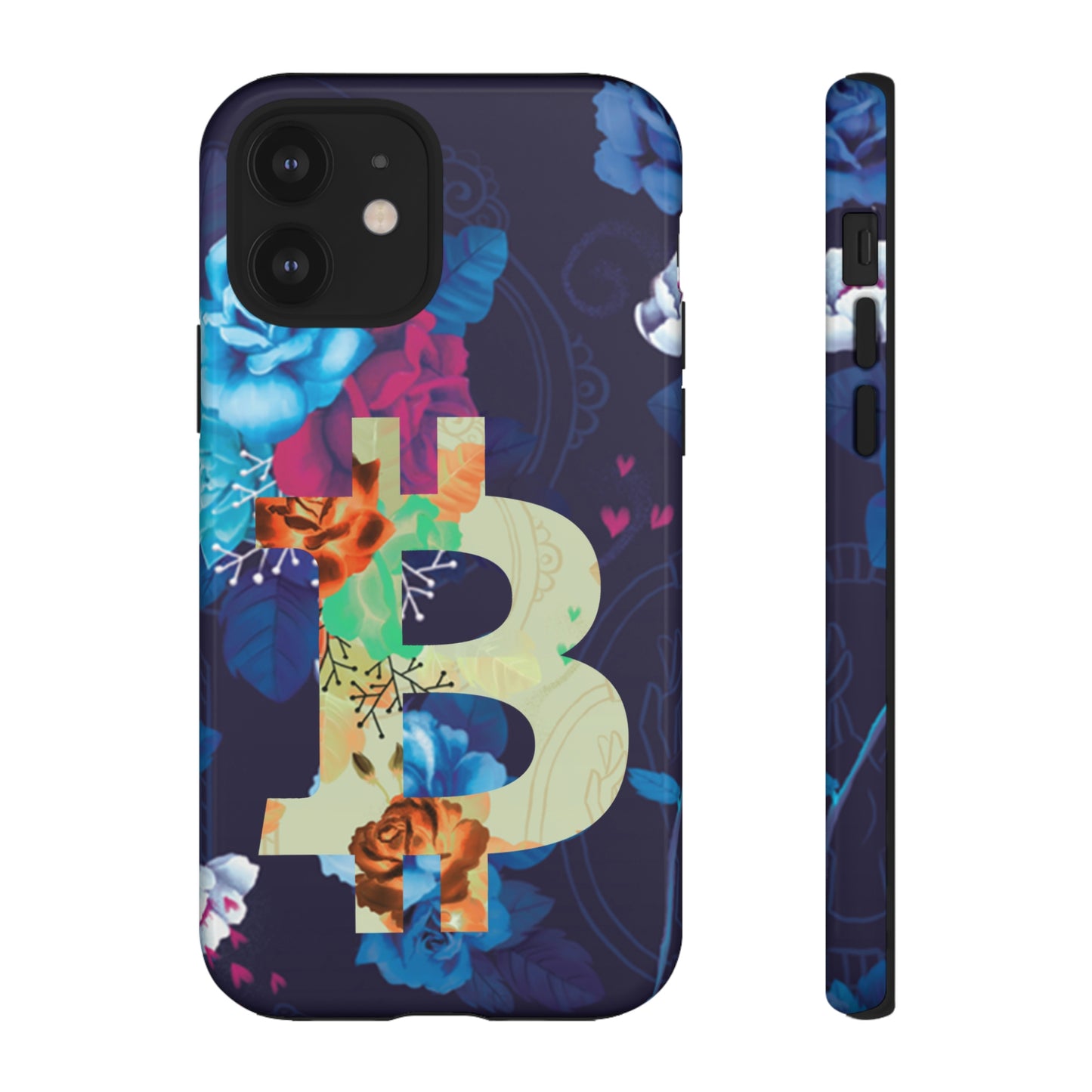 Bitcoin Flowers Art Case In N Out Crypto