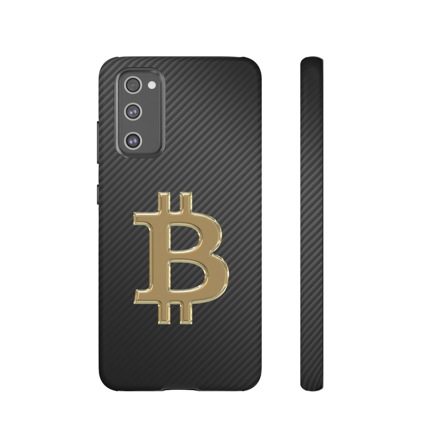 Bitcoin Carbon Fiber Gold Case In N Out Crypto