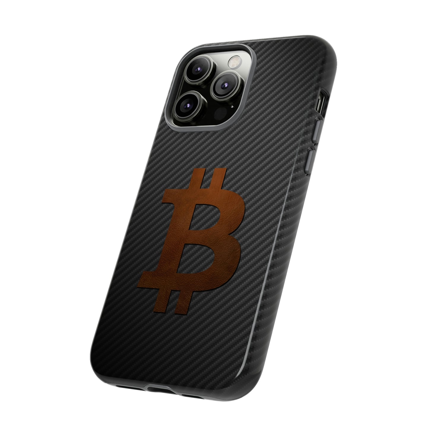 Bitcoin Fiber Brown Leather Case In N Out Crypto