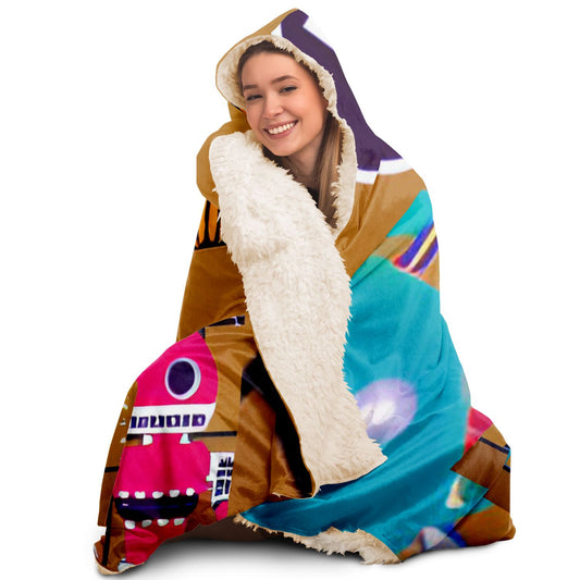 Bitcoin Hokas Hooded Blanket In N Out Crypto