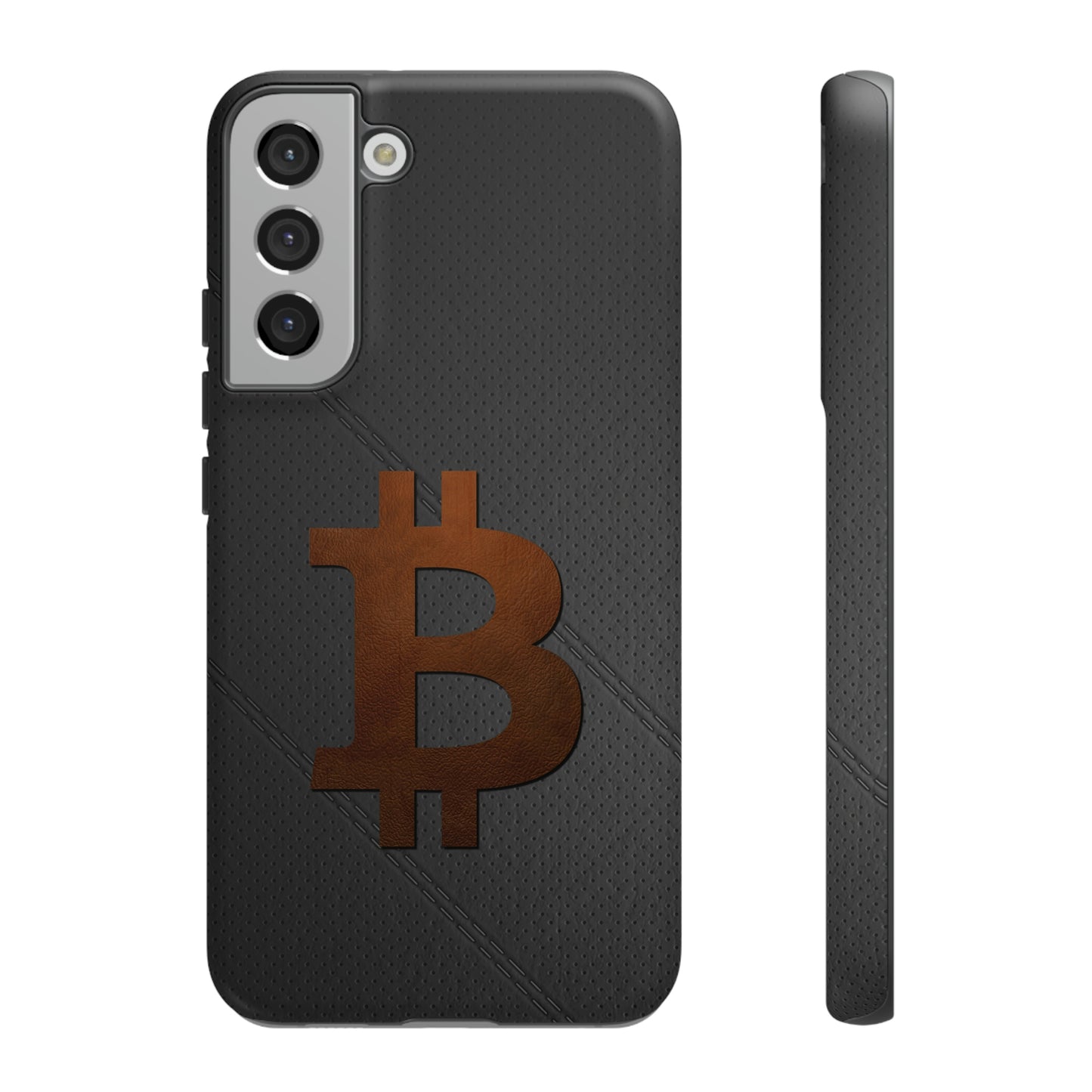 Bitcoin Brown Leather Case In N Out Crypto