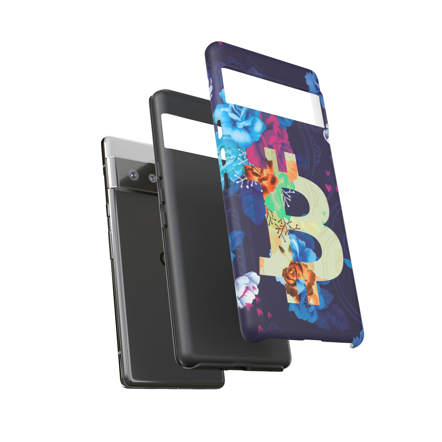 Bitcoin Flowers Art Case In N Out Crypto