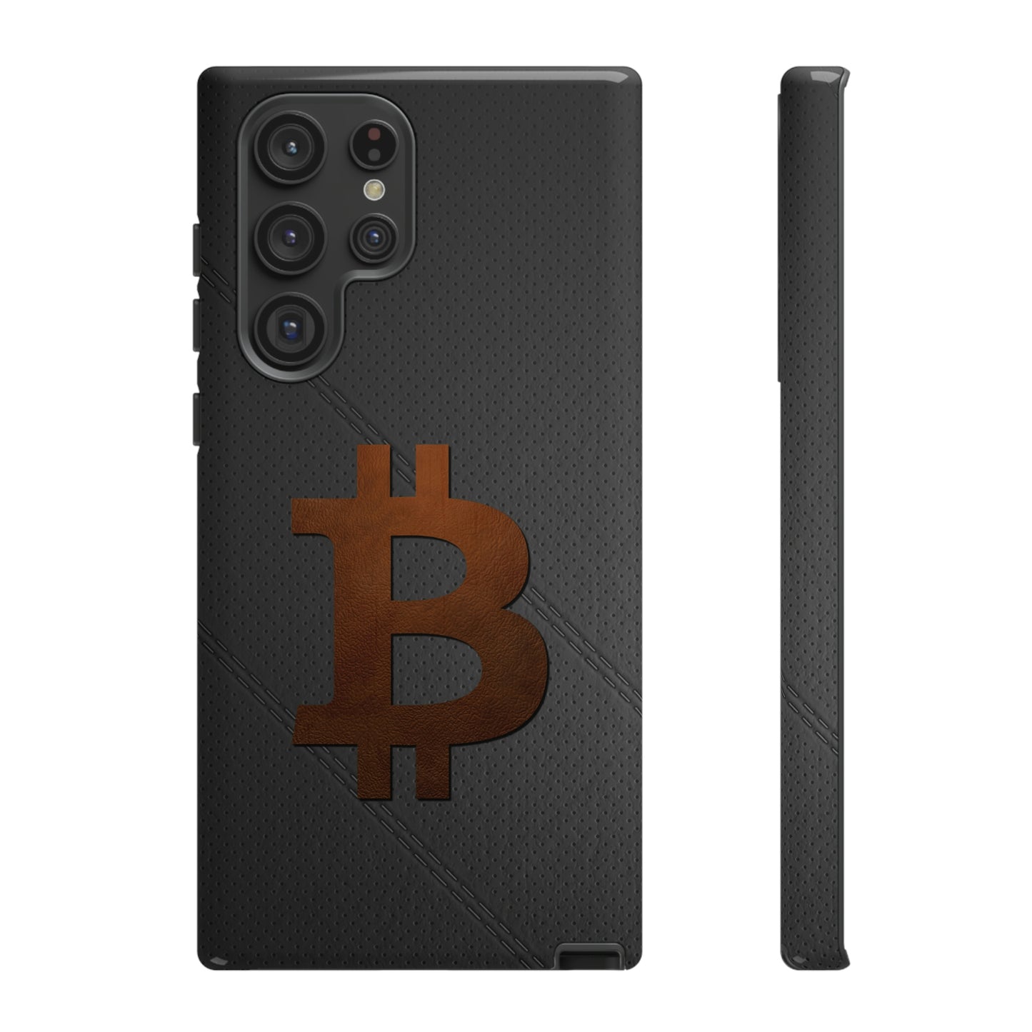 Bitcoin Brown Leather Case In N Out Crypto