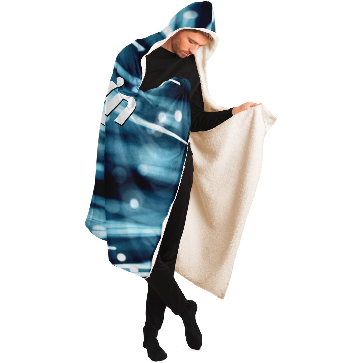 Bitcoin Optics Hooded Blanket In N Out Crypto
