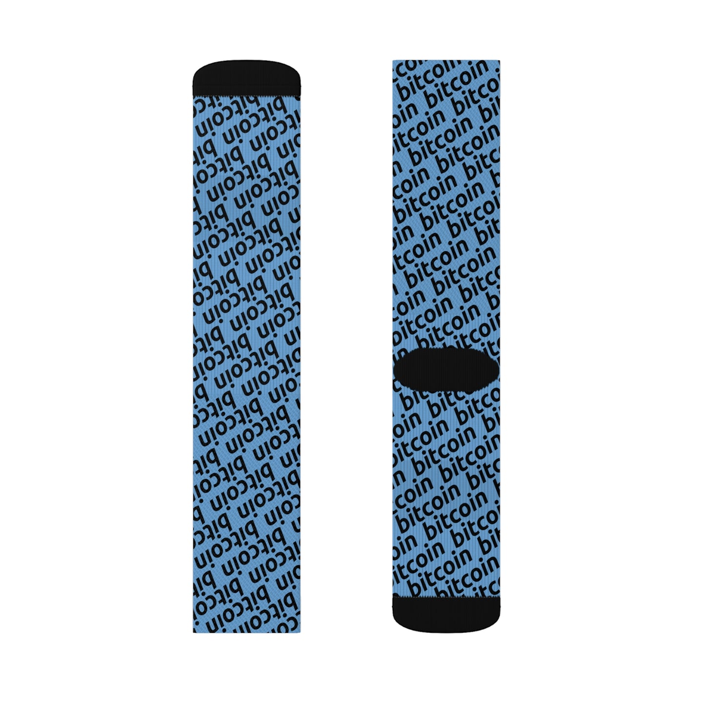 Bitcoin Blu Socks