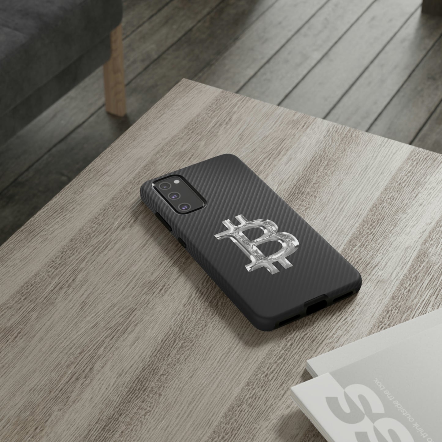 Bitcoin Carbon Fiber Tough Case In N Out Crypto