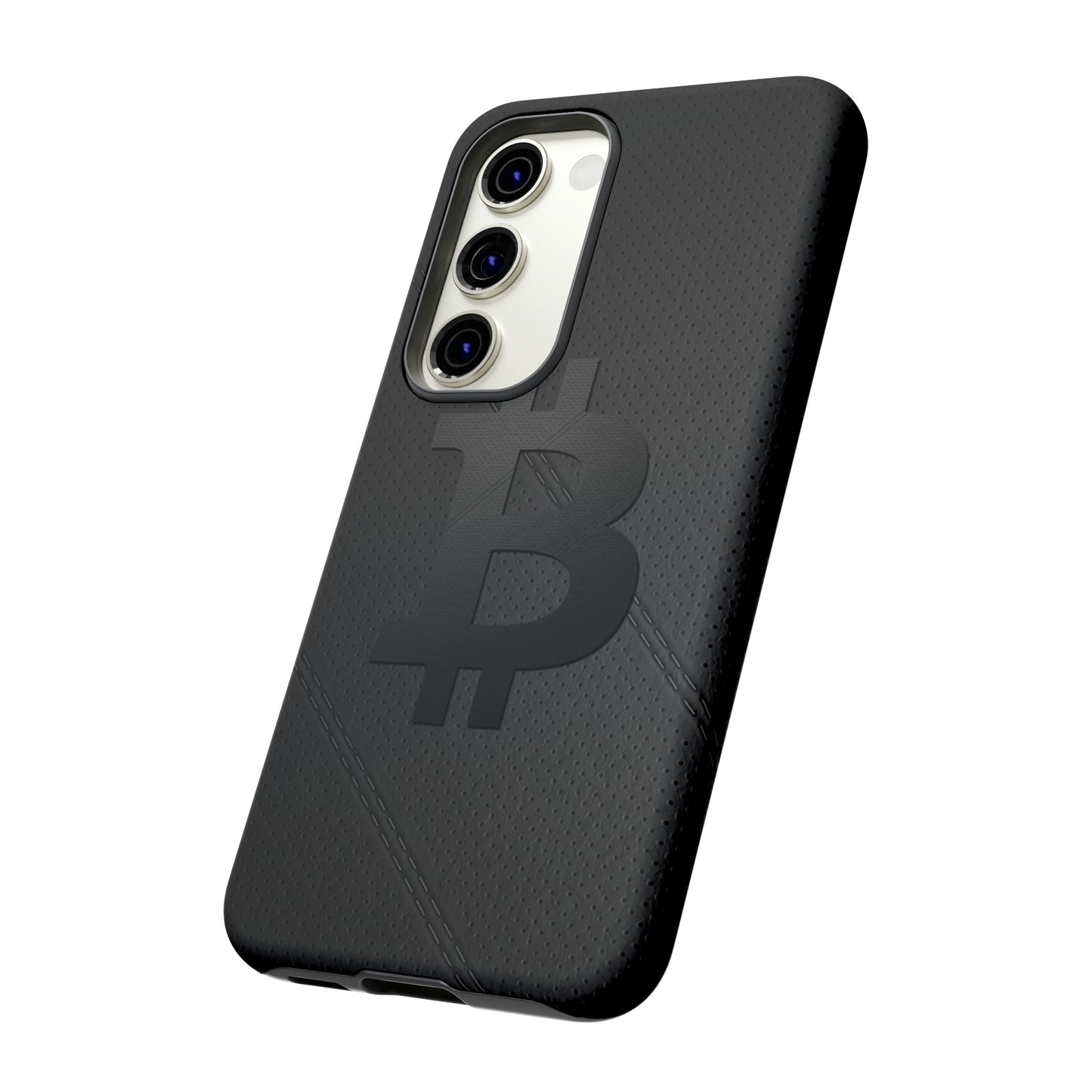 Bitcoin Leather Phone Case In N Out Crypto