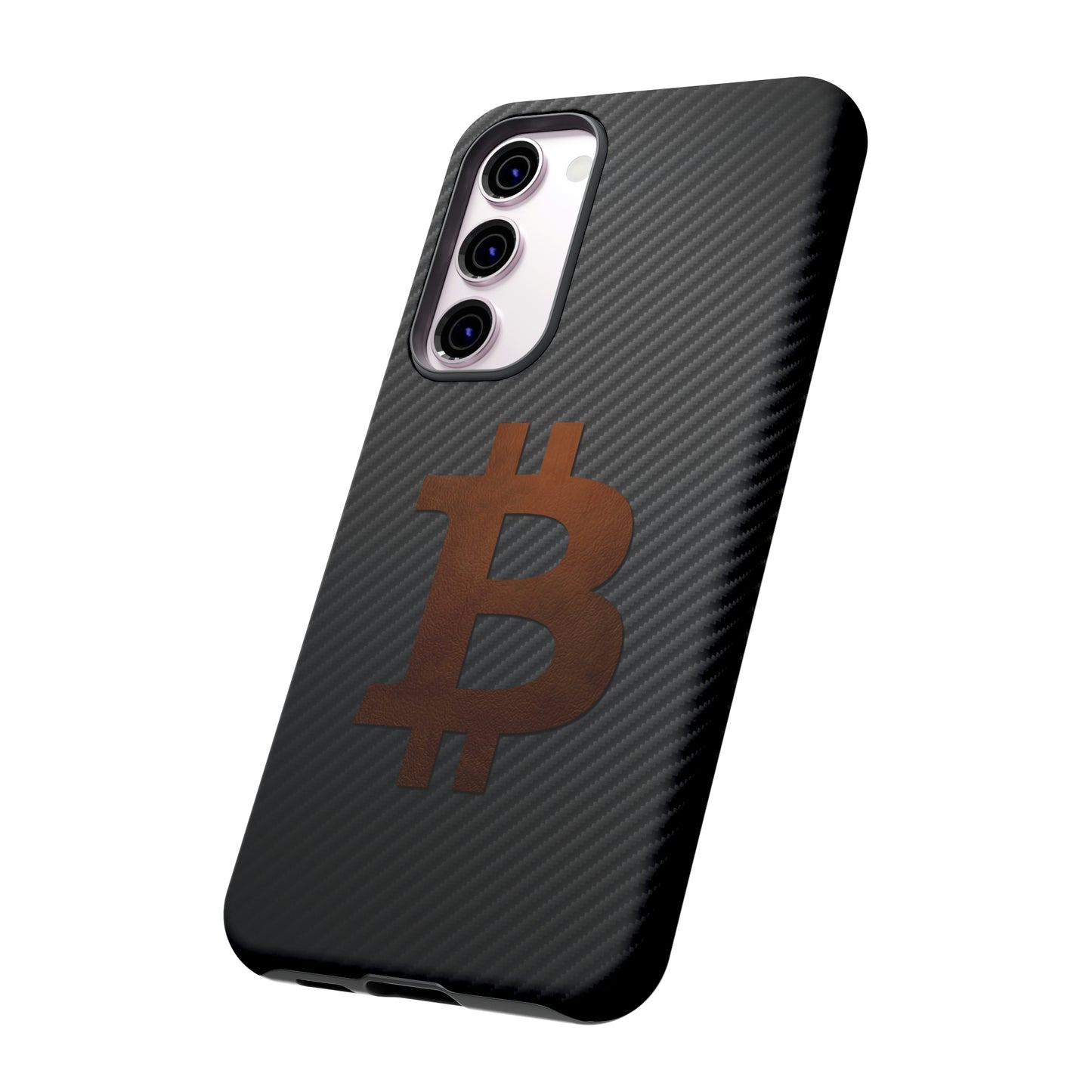 Bitcoin Fiber Brown Leather Case In N Out Crypto