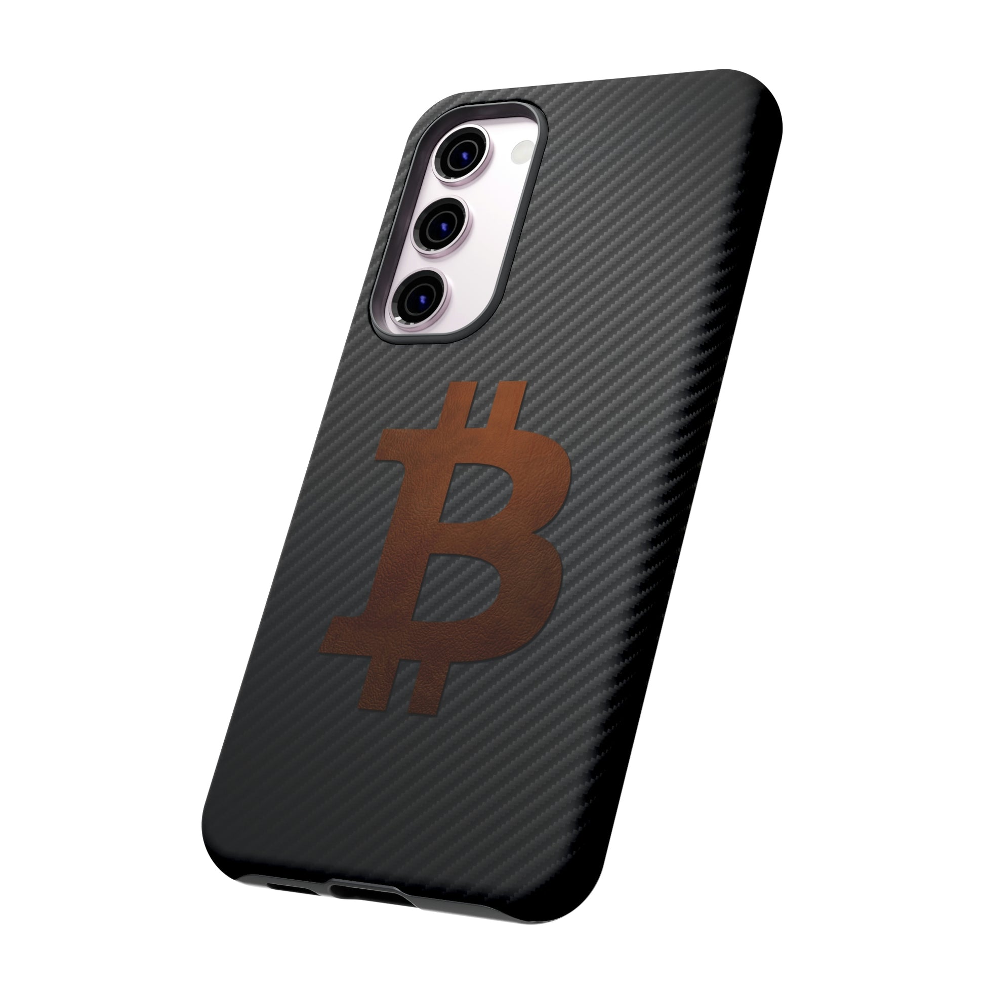 Bitcoin Fiber Brown Leather Case In N Out Crypto