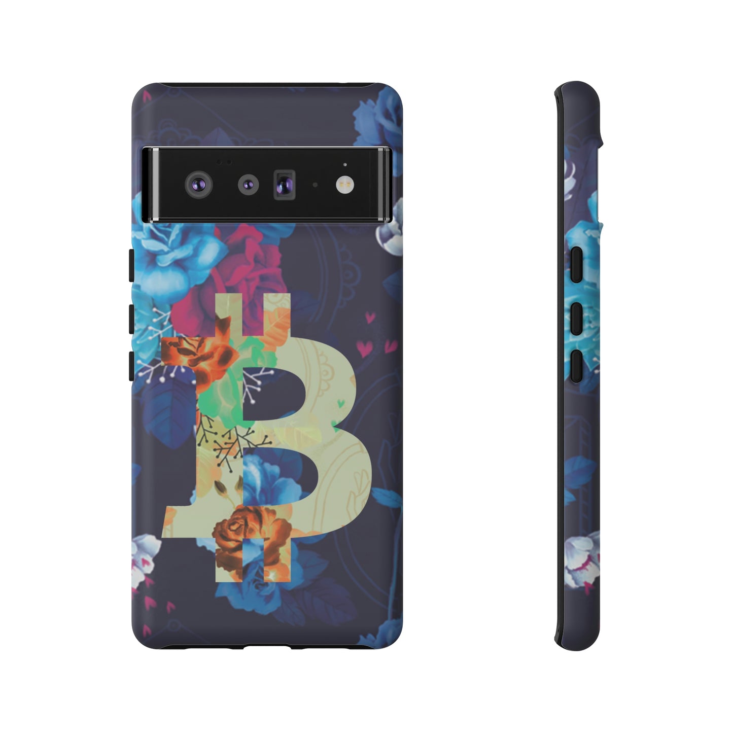 Bitcoin Flowers Art Case In N Out Crypto