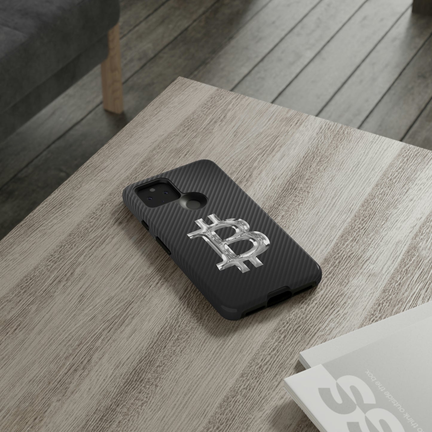 Bitcoin Carbon Fiber Tough Case In N Out Crypto