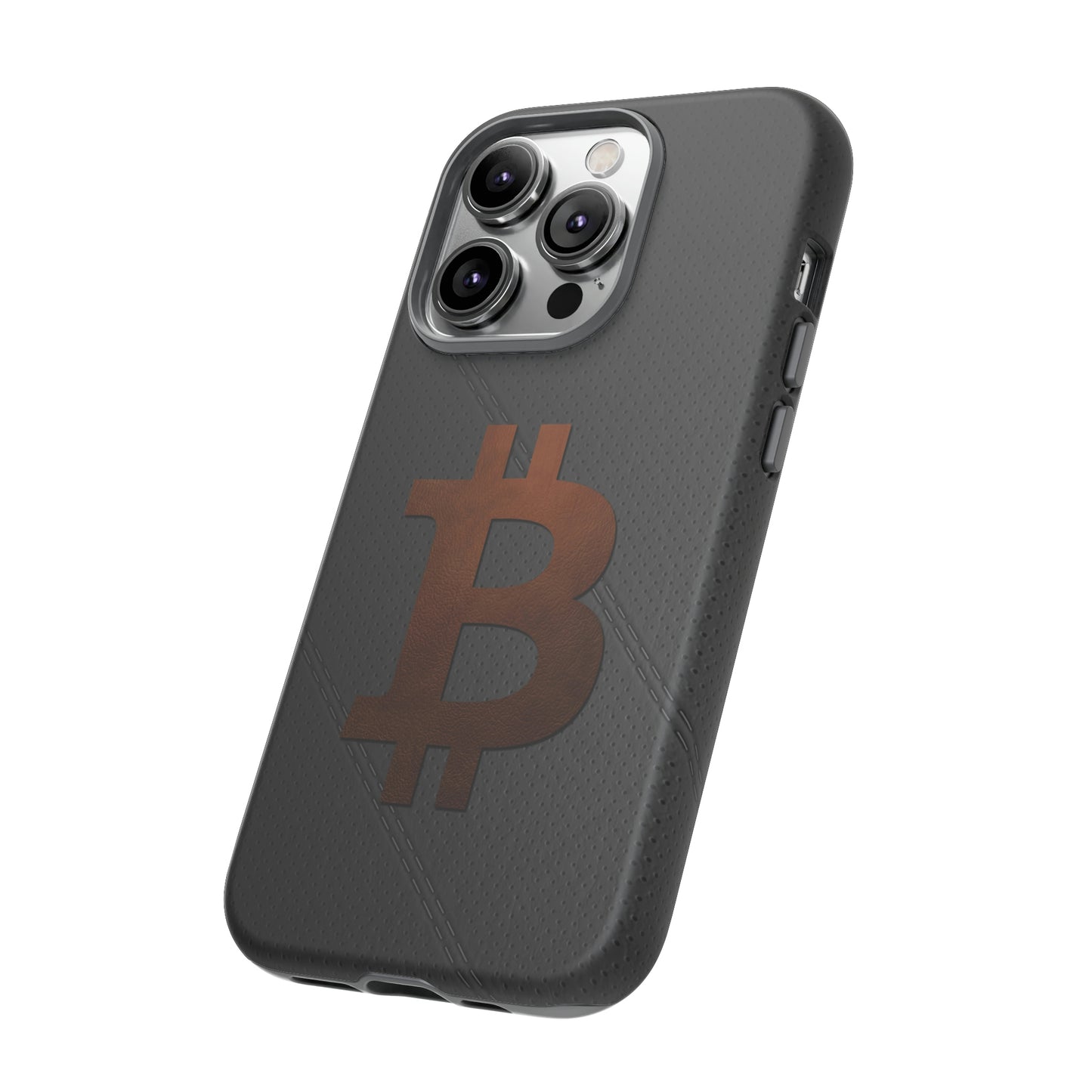 Bitcoin Brown Leather Case In N Out Crypto
