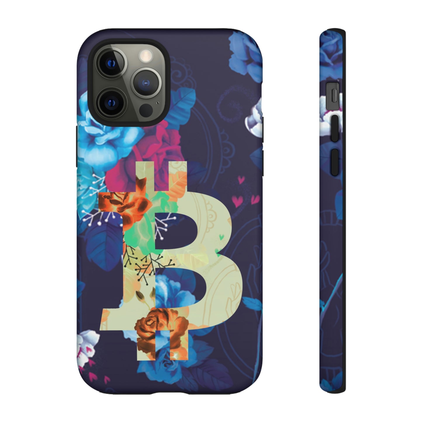 Bitcoin Flowers Art Case In N Out Crypto