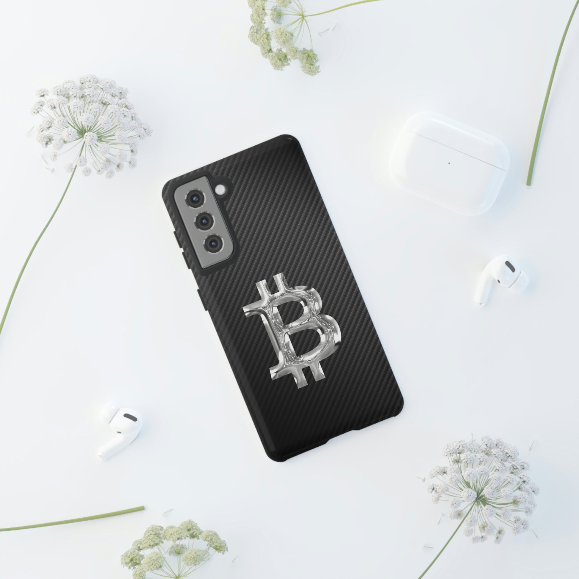 Bitcoin Carbon Fiber Tough Case In N Out Crypto