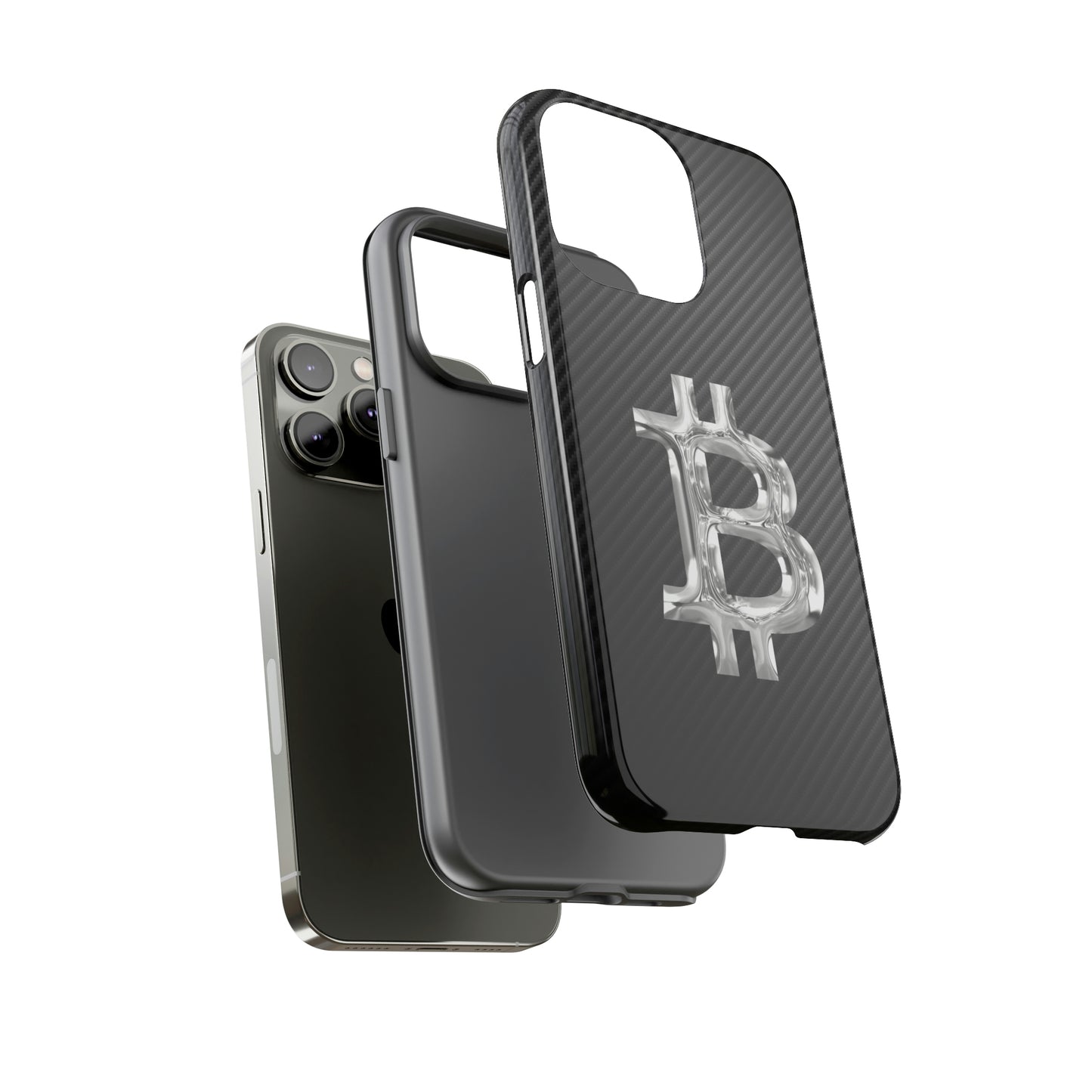 Bitcoin Carbon Fiber Tough Case In N Out Crypto