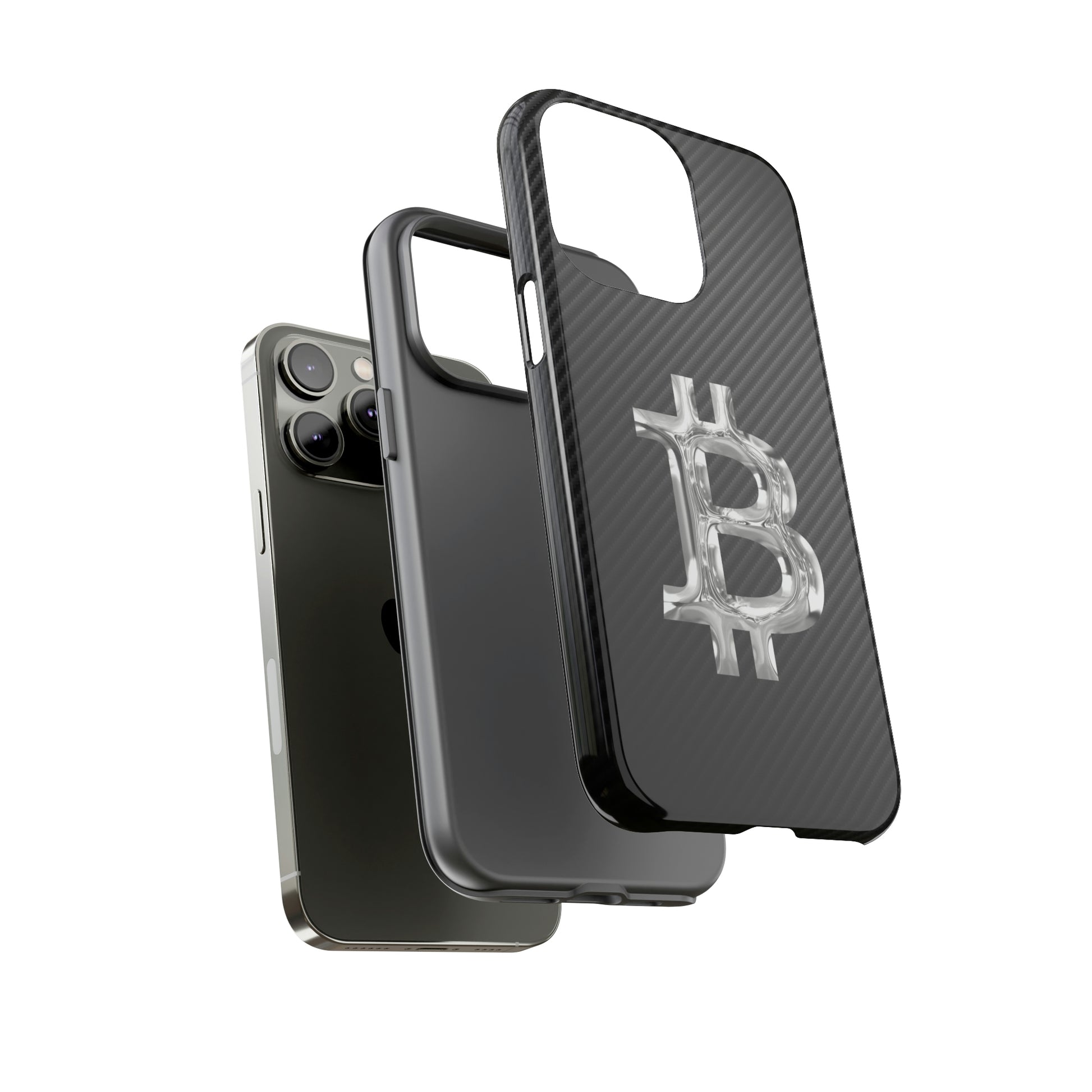 Bitcoin Carbon Fiber Tough Case In N Out Crypto