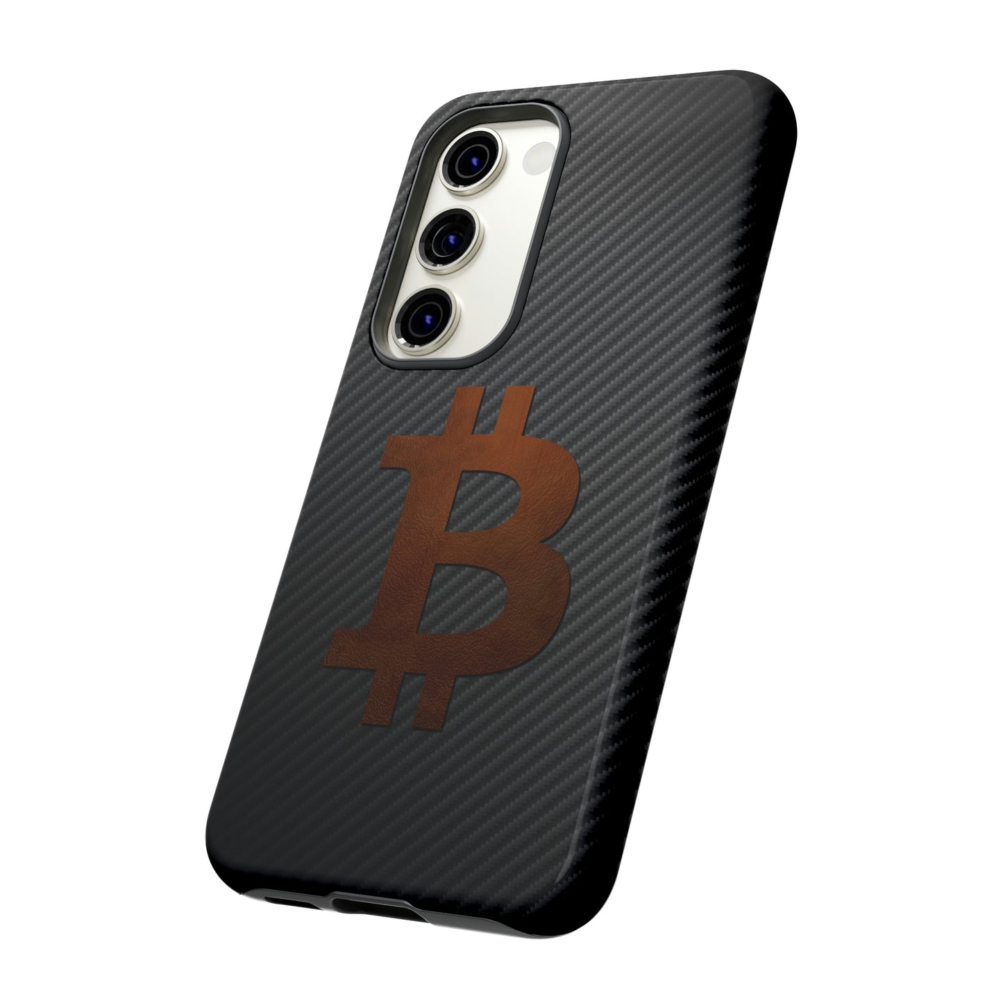 Bitcoin Fiber Brown Leather Case In N Out Crypto